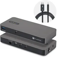 Stacja dokująca StarTech 4-Port Thunderbolt 5 Hub 303UE-TB5-HUB - 4x Thunderbolt 5, 1x USB-A, Zasilanie