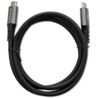 Kabel USB-C USB4 Qoltec 50669 - 1 m, 240W, 40Gb|s, 8K 60Hz, Czarny