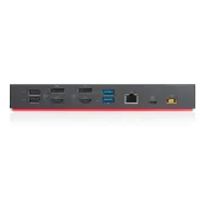 Stacja dokująca Lenovo ThinkPad Hybrid USB-C Dock 135 W 40AF0135EU, 2x DP, 2x HDMI, 1x USB-C, 5x USB, 1x RJ-45, 1x 3,5 mm miniJa