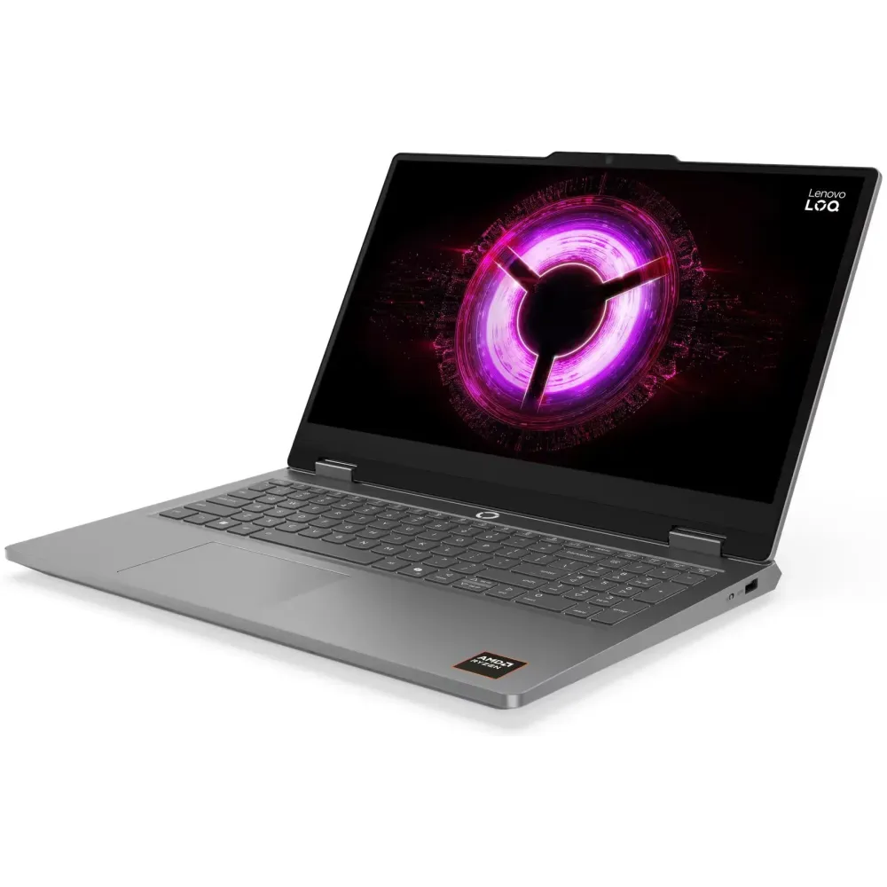 Laptop Lenovo LOQ Essential 15ARP11 83VAC95VAPB - Ryzen 7 170/15,6" FHD IPS/RAM 32GB/512GB + 512GB/GF RTX 5060 Boost Clock 2497MHz, TGP 65W, 572 AI TOPS/Szary/Win 11 Home