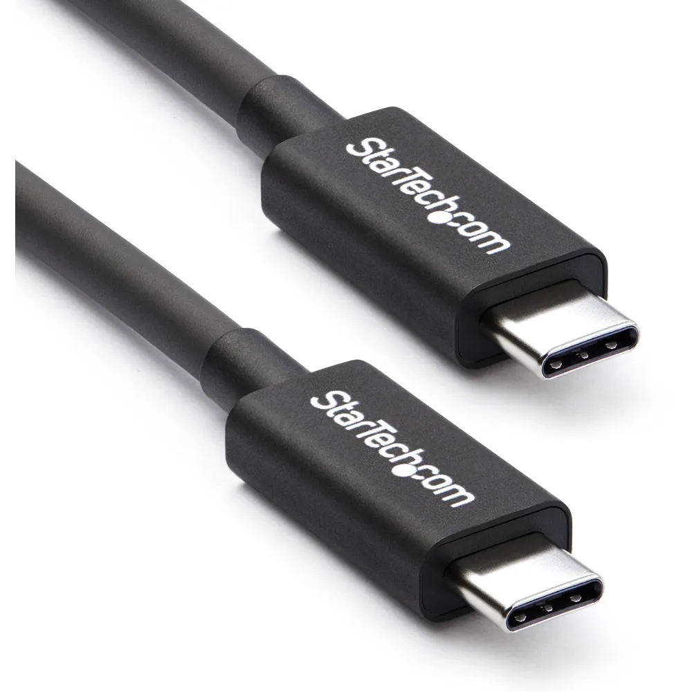Kabel USB-C Thunderbolt 3 StarTechTBLT34MM50CM, 40Gbps, 100W, 0,5m, Czarny | Sklep ITnes.pl, IT for BUSINESS
