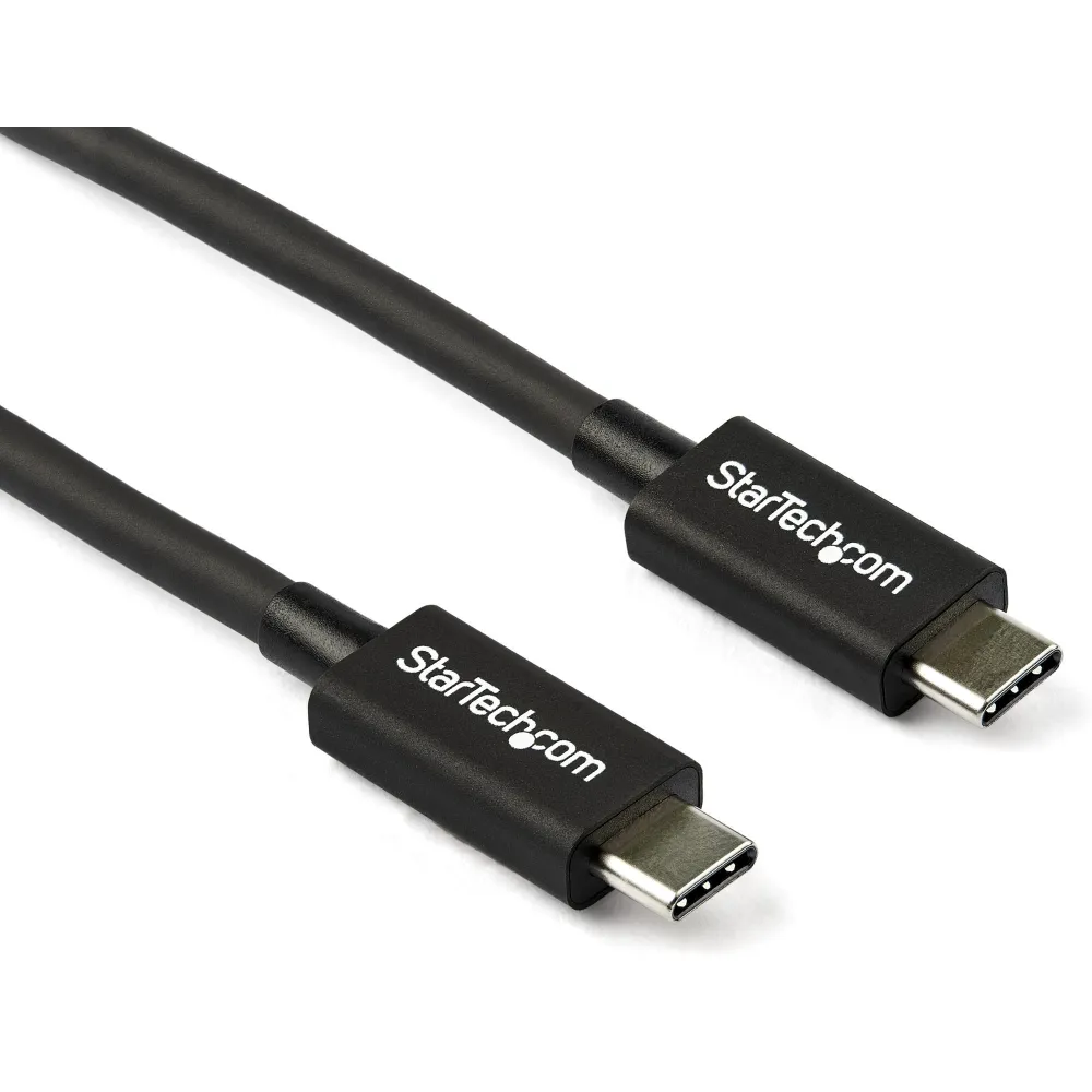 Kabel USB-C Thunderbolt 3 StarTechTBLT34MM80CM, 40Gbps, 100W, 0,8m, Czarny | Sklep ITnes.pl, IT for BUSINESS