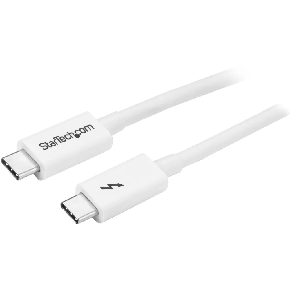 Kabel USB-C Thunderbolt 3 StarTechTBLT3MM1MW, 20Gbps, 100W, 1m, Biały | Sklep ITnes.pl, IT for BUSINESS