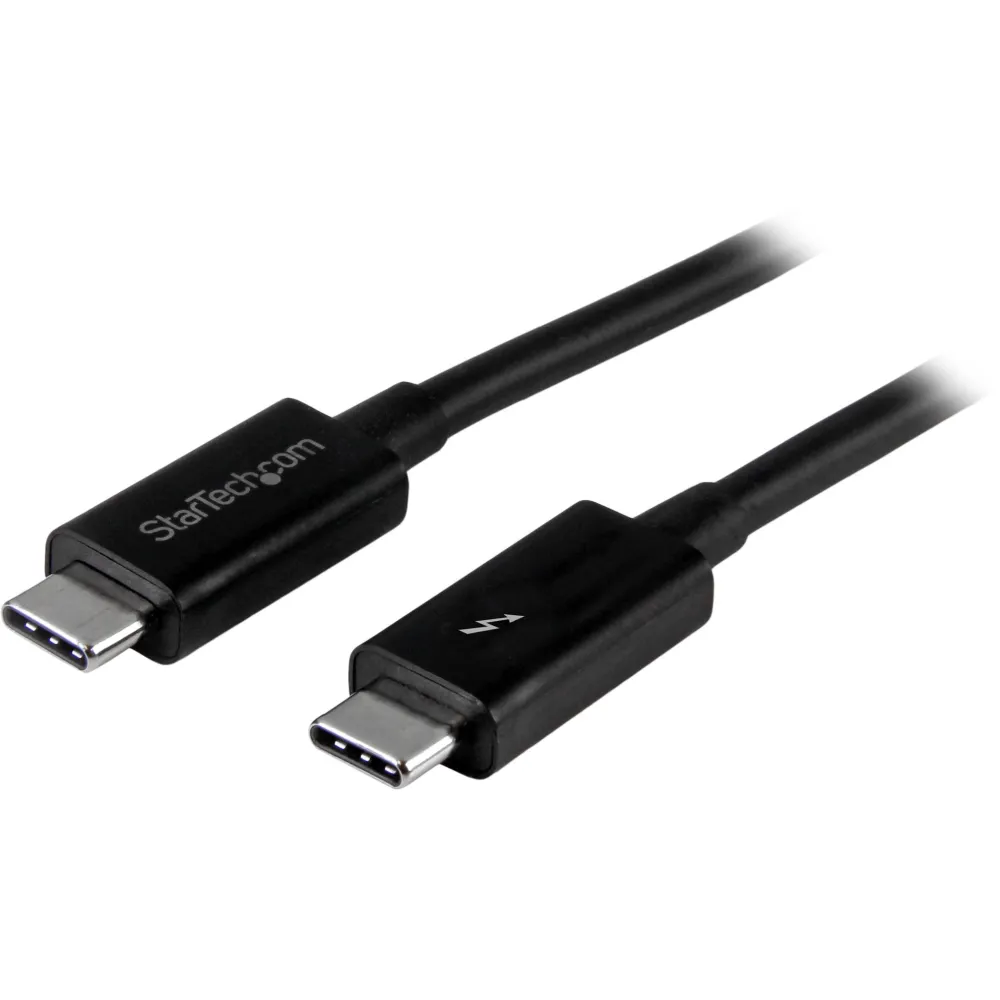 Kabel USB-C Thunderbolt 3 StarTechTBLT3MM1MW, 20Gbps, 100W, 1m, Czarny | Sklep ITnes.pl, IT for BUSINESS
