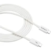 Kabel USB-C Thunderbolt 3 StarTechTBLT3MM2MW, 20Gbps, 100W, 2m, Biały | Sklep ITnes.pl, IT for BUSINESS