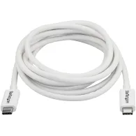 Kabel USB-C Thunderbolt 3 StarTechTBLT3MM2MW, 20Gbps, 100W, 2m, Biały | Sklep ITnes.pl, IT for BUSINESS