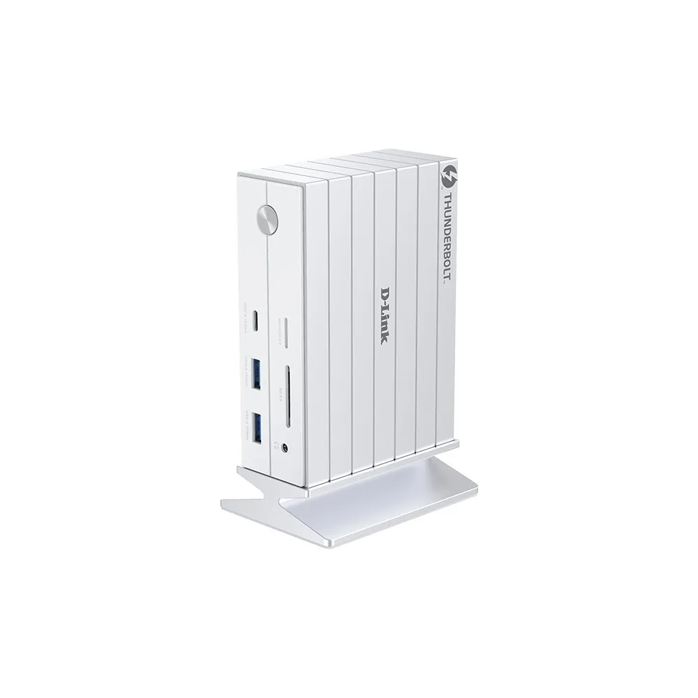 Stacja dokująca D-Link 14-in-1 Thunderbolt 4 Docking Station DUF-E01 - 3x USB-C, 5x USB-A, DP, HDMI, LAN, Audio, SD