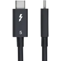 Kabel USB-C Thunderbolt 5 StarTechTBLT5MM50CM240W, 50cm, 240W, 80Gb, s, Czarny | Sklep ITnes.pl, IT for BUSINESS