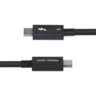 Kabel USB-C Thunderbolt 5 StarTechTBLT5MM80CM240W, 80cm, 240W, 80Gb, s, Czarny | Sklep ITnes.pl, IT for BUSINESS