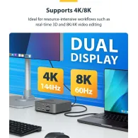Kabel USB-C Thunderbolt 5 StarTechTBLT5MM80CM240W, 80cm, 240W, 80Gb, s, Czarny | Sklep ITnes.pl, IT for BUSINESS