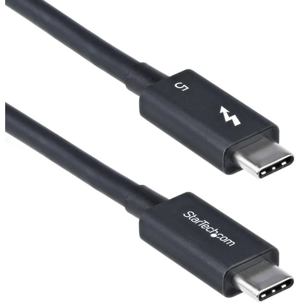 Kabel USB-C Thunderbolt 5 StarTechTBLT5MM80CM240W, 80cm, 240W, 80Gb, s, Czarny | Sklep ITnes.pl, IT for BUSINESS