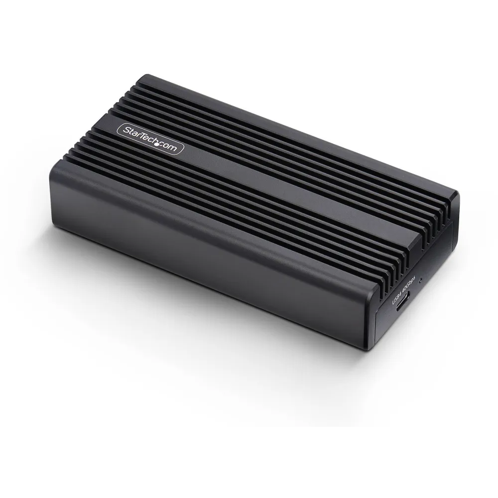 Obudowa na dysk M.2 StarTech USB4 M.2 NVMe Enclosure 1USB4-NVME-ENCLOSURE - 40Gbps, Czarna