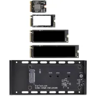 Obudowa na dysk M.2 StarTech USB4 M.2 NVMe Enclosure 1USB4-NVME-ENCLOSURE - 40Gbps, Czarna