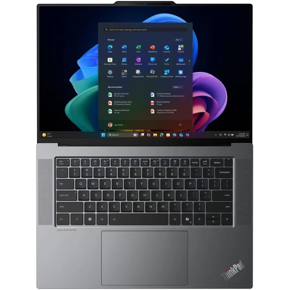 Laptop Lenovo ThinkPad X9-15p Gen 1 21VV07VQHPB - Core Ultra X9 388H/15,3" WQXGA+ OLED HDR MT/RAM 32GB/SSD 4TB/Szary/Win 11 Pro