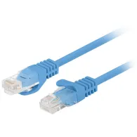 Patchcord Lanberg PCU6-20CC-0100-B, kat. 6, UTP, 1m, niebieski, opakowanie zbiorcze 10 szt | Sklep ITnes.pl, IT for BUSINESS