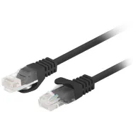 Patchcord Lanberg PCU6-20CC-0150-BK, kat. 6, UTP, 1,5m, czarny, opakowanie zbiorcze 10 szt | Sklep ITnes.pl, IT for BUSINESS
