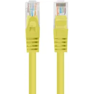 Patchcord Lanberg PCU6-20CC-0300-Y, kat. 6, UTP, 3m, żółty, opakowanie zbiorcze 10 szt | Sklep ITnes.pl, IT for BUSINESS