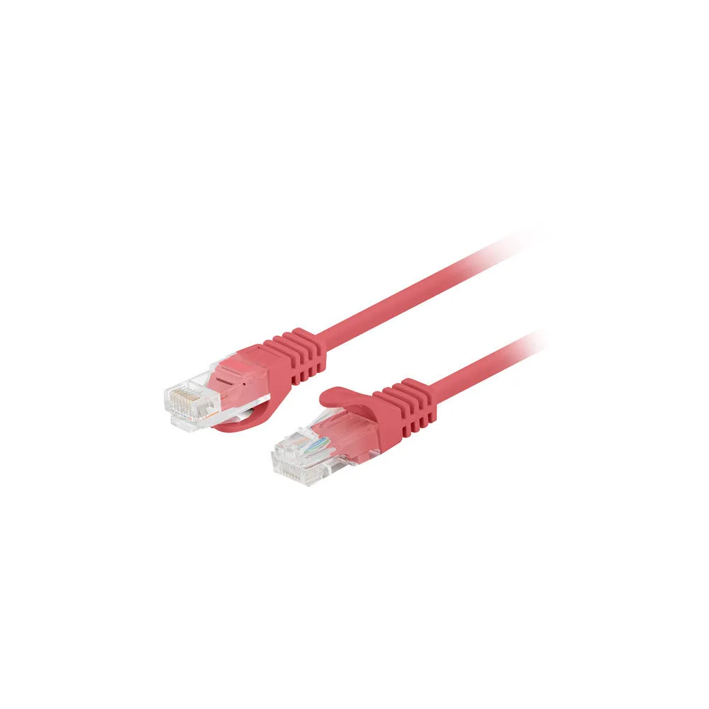 Patchcord Lanberg PCU6-20CC-0150-R, kat. 6, UTP, 1.5m, czerwony, opakowanie zbiorcze 10 szt | Sklep ITnes.pl, IT for BUSINESS