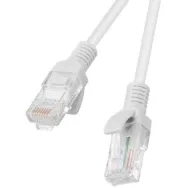 Patchcord Lanberg PCU6-20CC-0100-S, kat. 6, UTP, 1m, szary, opakowanie zbiorcze 10 szt | Sklep ITnes.pl, IT for BUSINESS