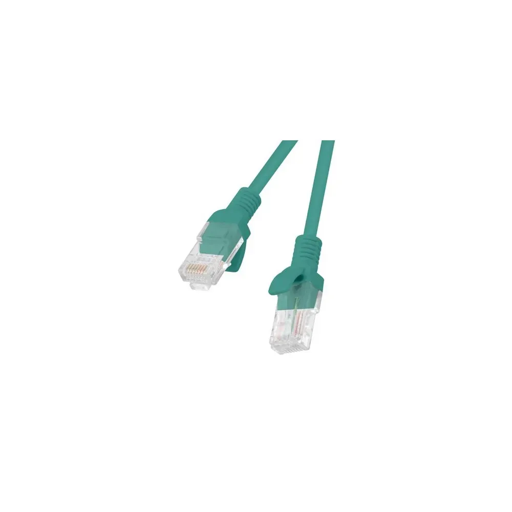 Patchcord Lanberg PCU6-10CC-0200-G, kat. 6, UTP, 2m, zielony | Sklep ITnes.pl, IT for BUSINESS