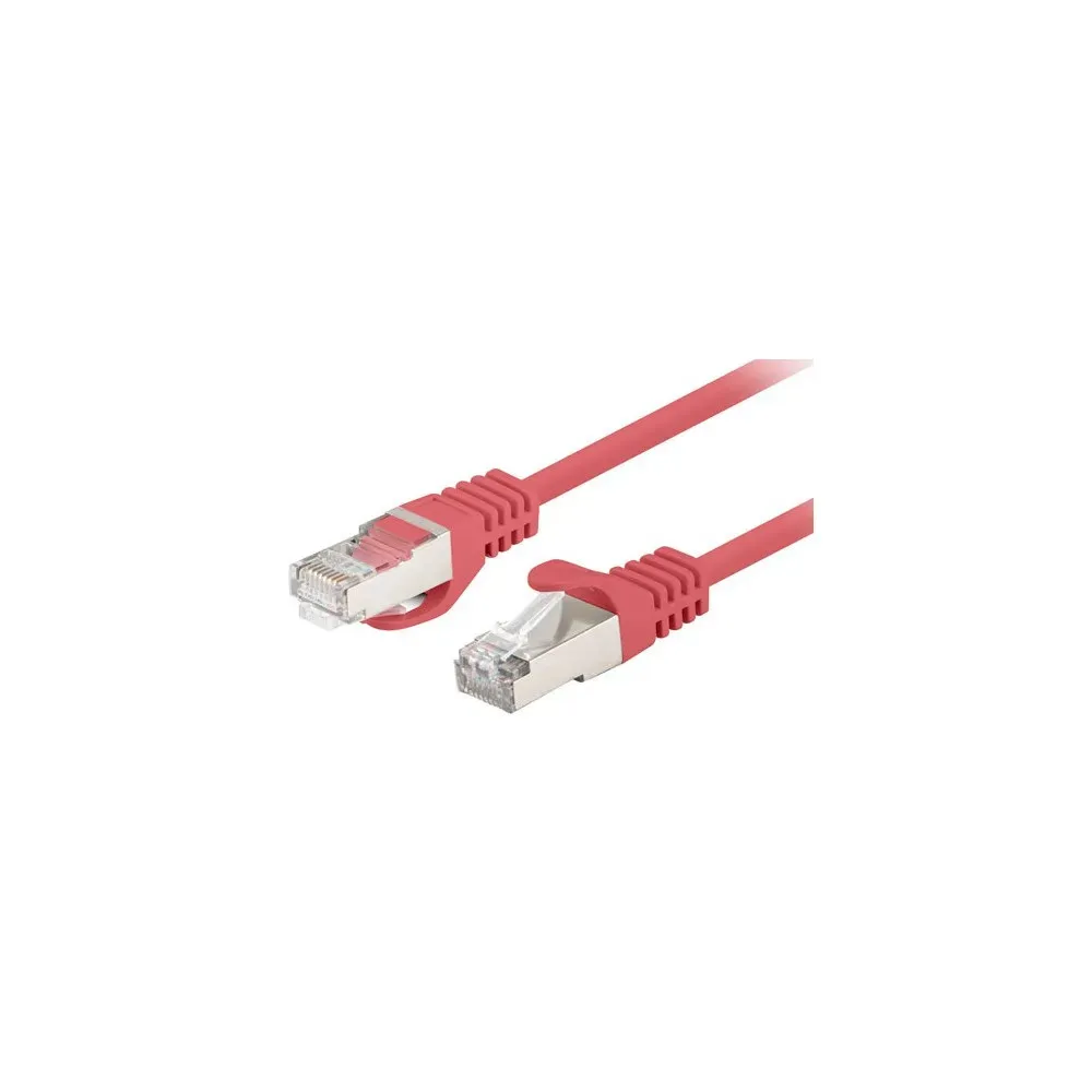 Patchcord Lanberg U/UTP PCU6-10CC-1000-R, kat. 6, UTP, 10m, czerwony | Sklep ITnes.pl, IT for BUSINESS