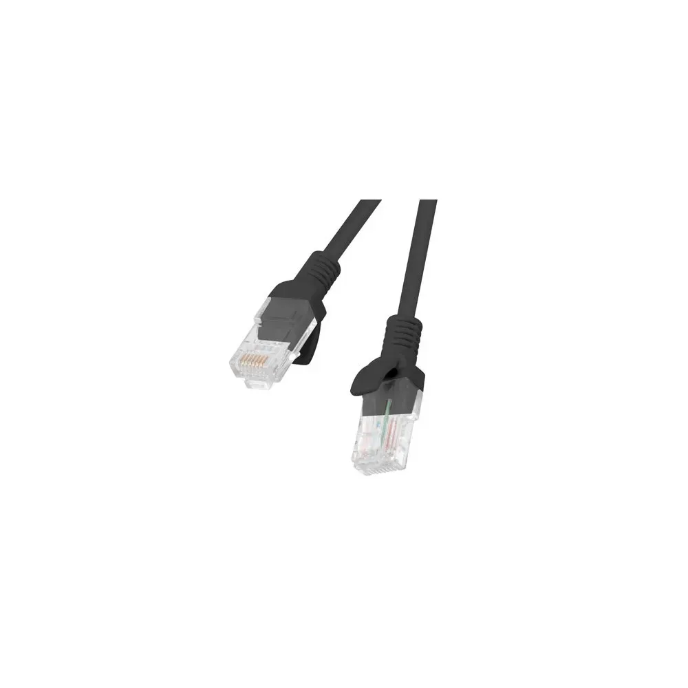 Patchcord Lanberg PCU5-10CC-0300-BK, kat. 5e, UTP, 3m, czarny | Sklep ITnes.pl, IT for BUSINESS