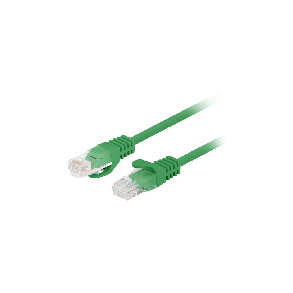 Patchcord Lanberg PCU5-10CC-0150-G, kat. 5e, UTP, 1.5m, zielony | Sklep ITnes.pl, IT for BUSINESS