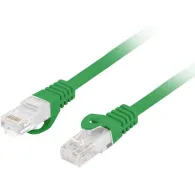 Patchcord Lanberg U/UTP PCU6-10CU-1500-G - 15 m, kat. 6, Zielony