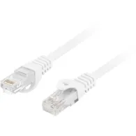 Patchcord Lanberg U/UTP PCU6-10CU-0200-W - 2 m, kat. 6, Biały