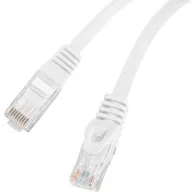 Patchcord Lanberg U/UTP PCU6-10CU-0200-W - 2 m, kat. 6, Biały