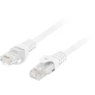 Patchcord Lanberg U/UTP PCU6-10CU-1500-W - 15 m, kat. 6, Biały