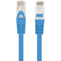 Patchcord Lanberg U/UTP PCU6-10CU-1500-B - 15 m, kat. 6, Niebieski