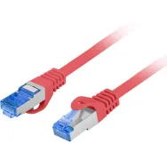 Patchcord Lanberg PCF6A-10CC-0500-R, kat. 6A, S|FTP, 5m, czerwony | Sklep ITnes.pl, IT for BUSINESS