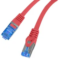 Patchcord Lanberg PCF6A-10CC-1500-R, kat. 6A, S|FTP, 15m, czerwony | Sklep ITnes.pl, IT for BUSINESS