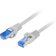 Patchcord Lanberg PCF6A-10CC-0200-S - kat. 6A, S|FTP, 2m, szary