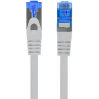 Patchcord Lanberg PCF6A-10CC-0200-S - kat. 6A, S|FTP, 2m, szary