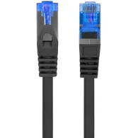 Patchcord Lanberg U/UTP PCF6A-10CC-0100-BK, kat. 6A, S|FTP, 1m, czarny | Sklep ITnes.pl, IT for BUSINESS
