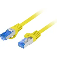 Patchcord Lanberg U/UTP PCF6A-10CC-0200-Y, kat. 6A, S|FTP, 2m, żółty | Sklep ITnes.pl, IT for BUSINESS