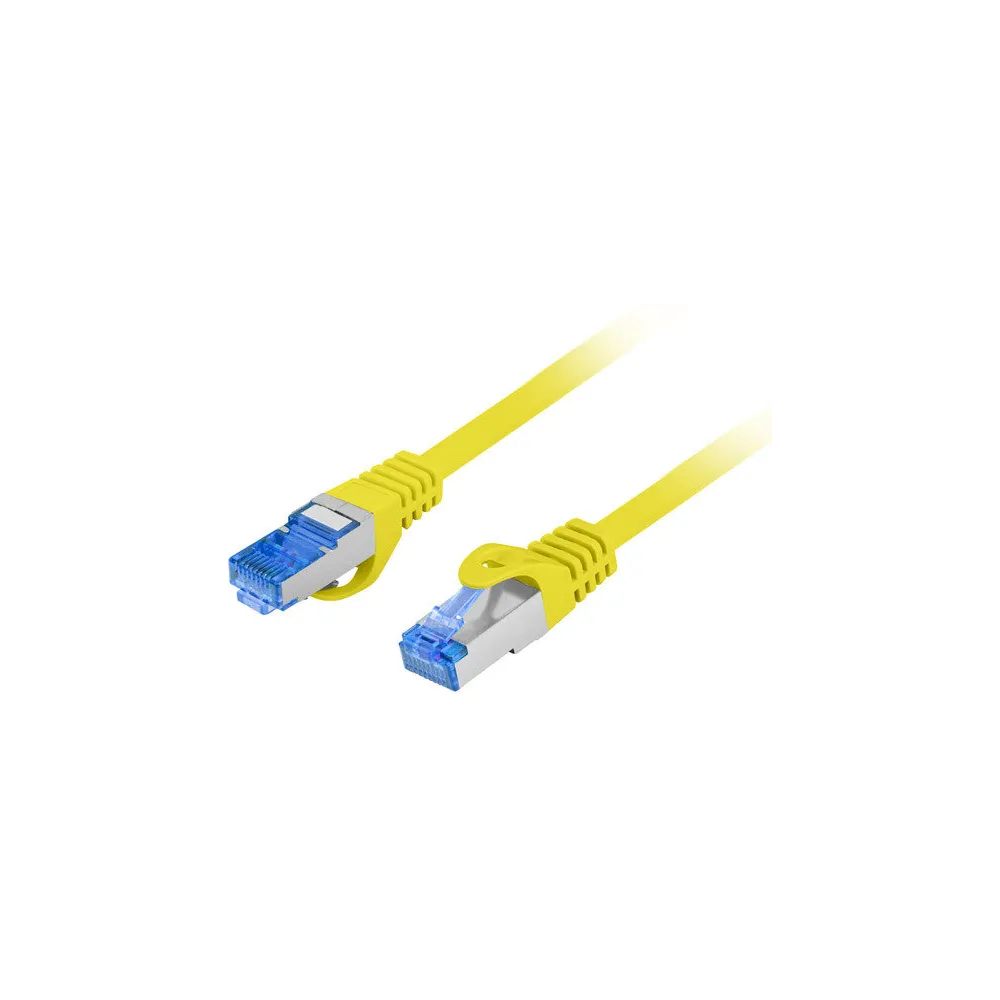 Patchcord Lanberg U/UTP PCF6A-10CC-0200-Y, kat. 6A, S|FTP, 2m, żółty | Sklep ITnes.pl, IT for BUSINESS
