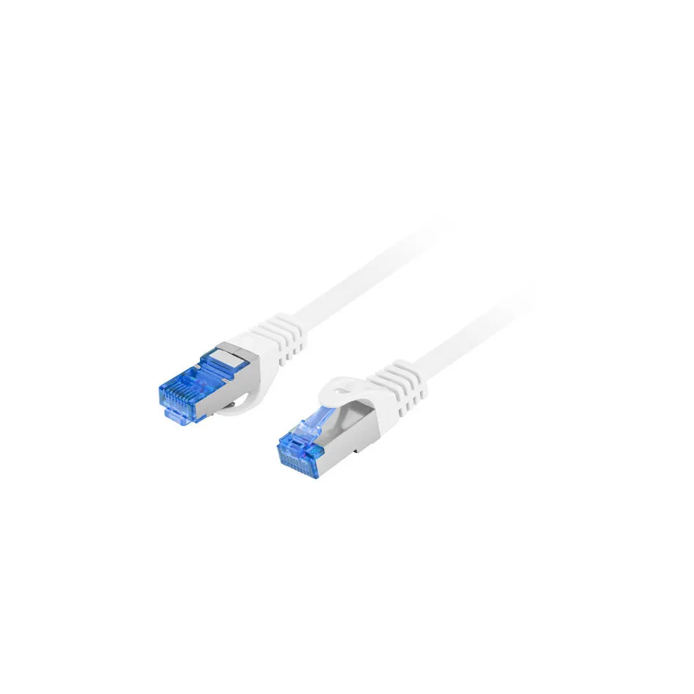 Patchcord Lanberg U/UTP PCF6A-10CC-0200-W, kat. 6A, S|FTP, 2m, biały | Sklep ITnes.pl, IT for BUSINESS