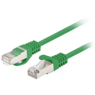 Patchcord Lanberg FTP PCF6-10CC-0025-G, kat. 6, F|UTP, 0.25m, zielony | Sklep ITnes.pl, IT for BUSINESS
