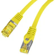 Patchcord Lanberg FTP PCF6A-10CU-1000-Y, kat. 6A, S|FTP, 10m, żółty | Sklep ITnes.pl, IT for BUSINESS