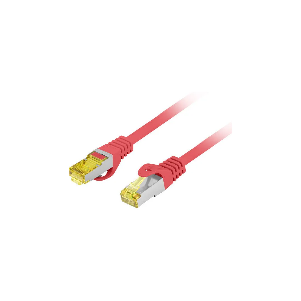Patchcord Lanberg FTP PCF6A-10CU-0100-R, kat. 6A, S|FTP, 1m, czerwony | Sklep ITnes.pl, IT for BUSINESS