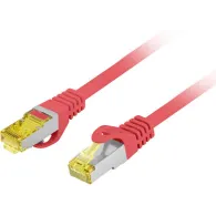Patchcord Lanberg FTP PCF6A-10CU-0200-R, kat. 6A, S|FTP, 2m, czerwony | Sklep ITnes.pl, IT for BUSINESS