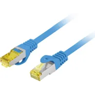 Patchcord Lanberg FTP PCF6A-10CU-2000-B, kat. 6A, S|FTP, 20m, niebieski | Sklep ITnes.pl, IT for BUSINESS