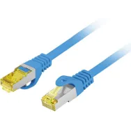 Patchcord Lanberg FTP PCF6A-10CU-2000-B, kat. 6A, S|FTP, 20m, niebieski | Sklep ITnes.pl, IT for BUSINESS