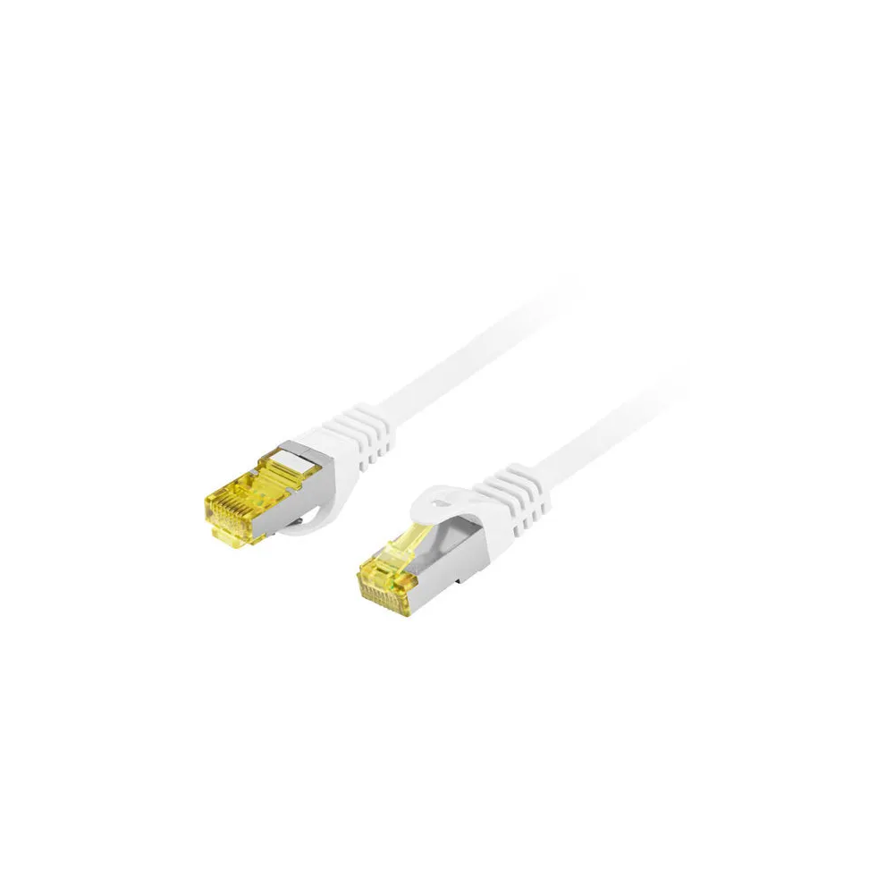 Patchcord Lanberg FTP PCF6A-10CU-0200-W, kat. 6A, S|FTP, 2m, biały | Sklep ITnes.pl, IT for BUSINESS