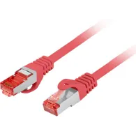 Patchcord Lanberg FTP PCF6-10CU-0100-R, kat. 6, S|FTP, 1m, czerwony | Sklep ITnes.pl, IT for BUSINESS
