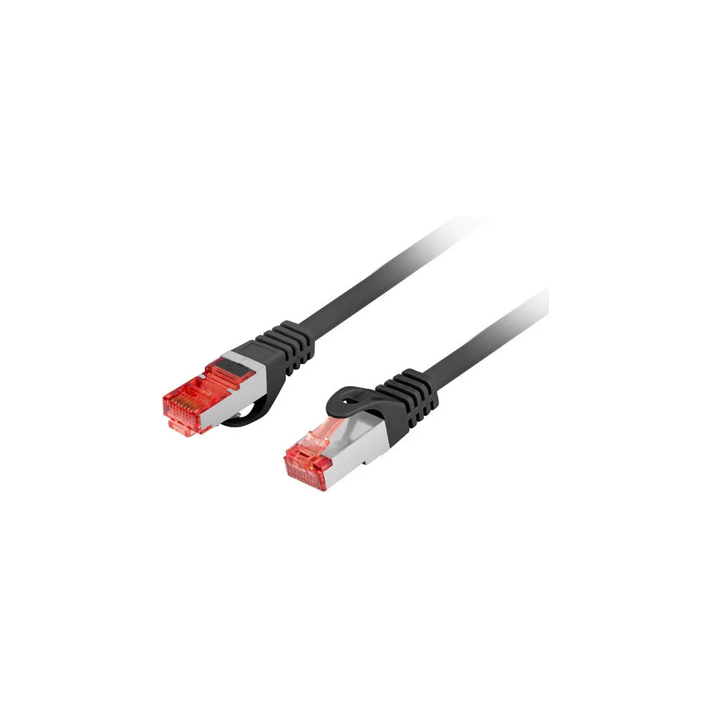Patchcord Lanberg FTP PCF6-10CU-0200-BK, kat. 6, S|FTP, 2m, czarny | Sklep ITnes.pl, IT for BUSINESS