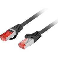 Patchcord Lanberg FTP PCF6-10CU-1000-BK, kat. 6, S|FTP, 10m, czarny | Sklep ITnes.pl, IT for BUSINESS